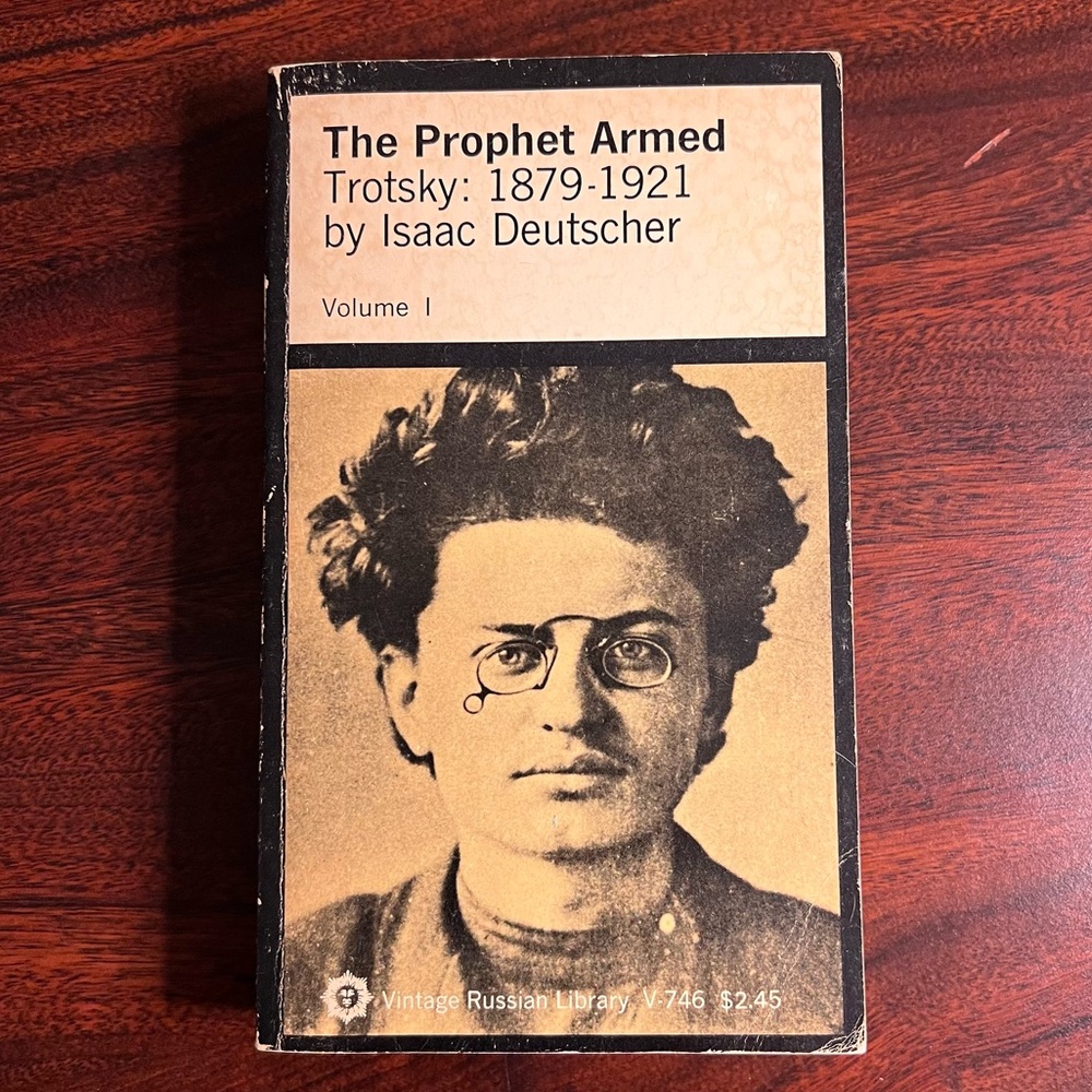 The Prophet Armed by Isaac Deutscher (1965 First Vintage Edition, Vintage Russia